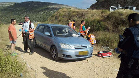 Un palestino dispara contra dos colonos en Cisjordania